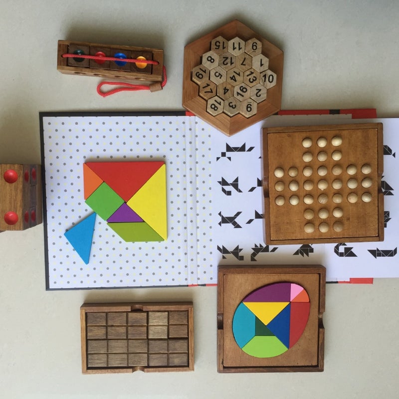 Yi Zi'S Wooden Alien Building Blocks Single Aristocrat Huarong Road Tacto Tacto Adult Unlocked Toys - Image 4